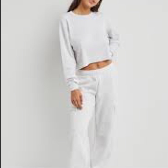 ARITZIA TNA Alamno Thermal Shirt - Small- White - Picture 4 of 6